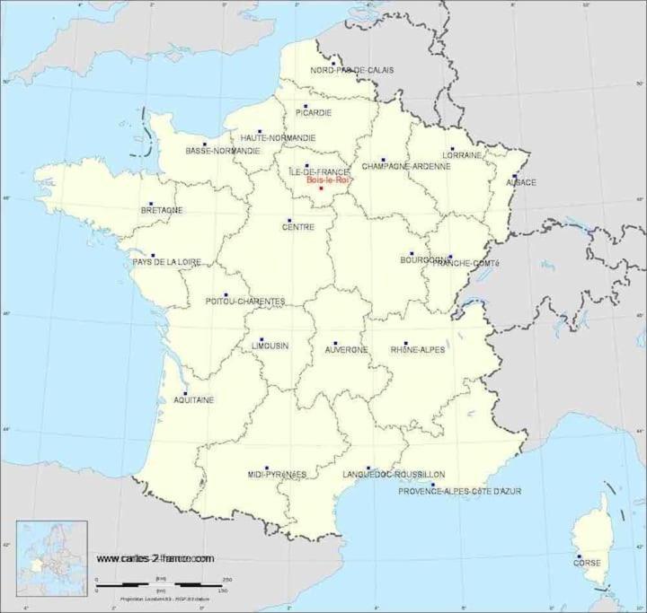 Maison De Campagne - Bois Le Roi 4 Pers Exterior foto